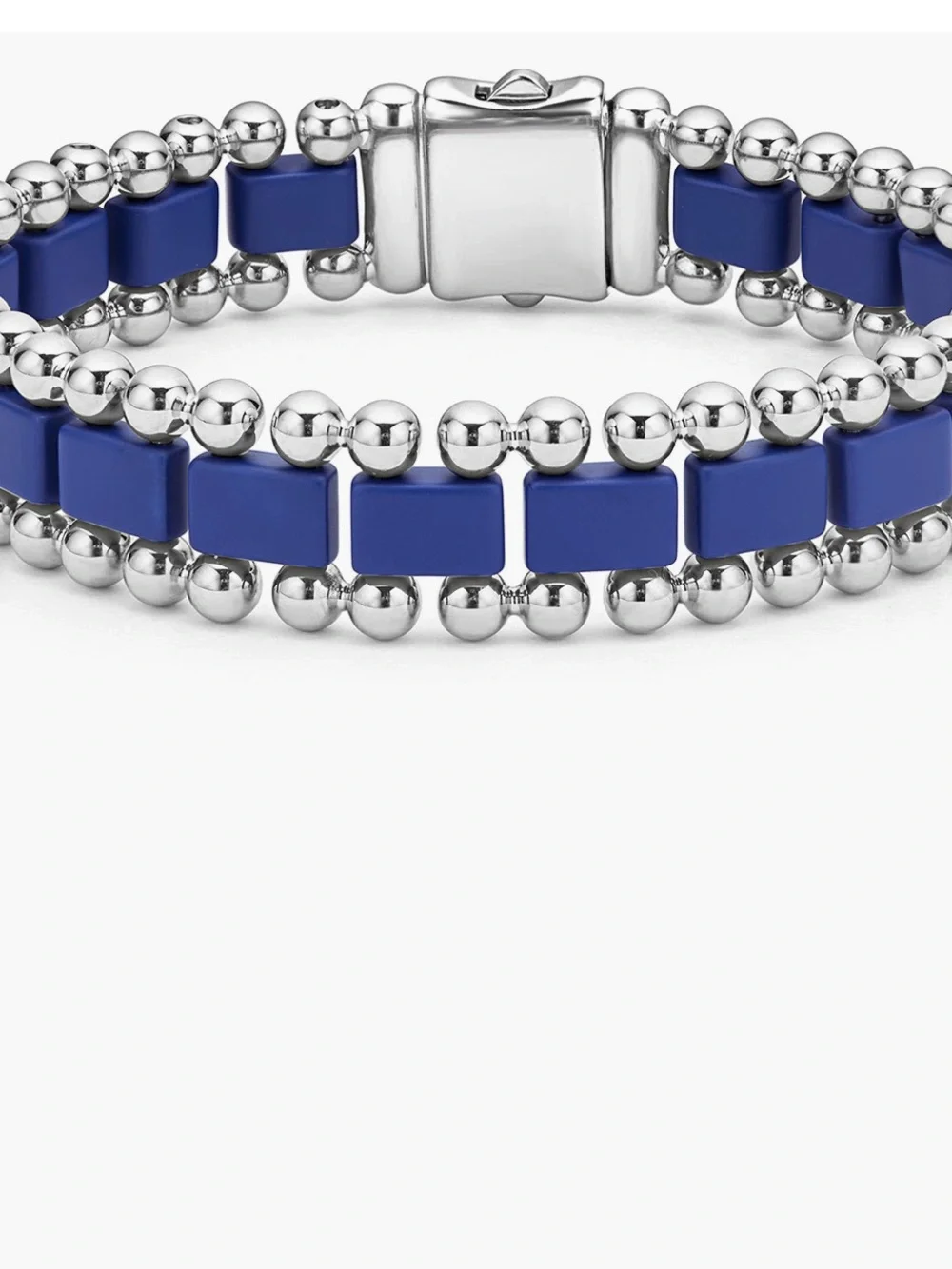 LAGOS Men’s Anthem Ceramic Link Bracelet in Ultramarine - 8” - New with Tags